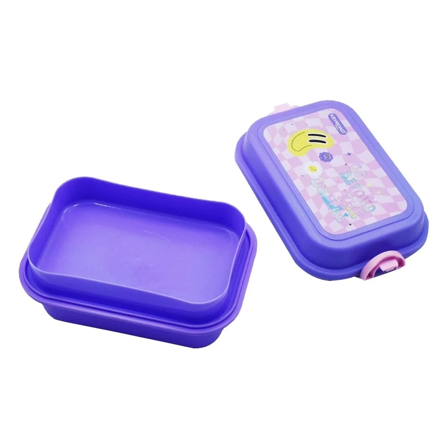 *60629 UZSONNÁS doboz 2 szintes KEYROAD Dinó/Smiley