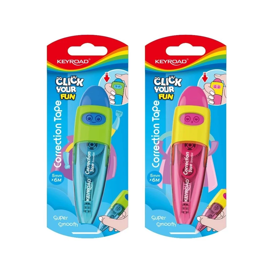 HIBAJAVÍTÓ ROLLER  5mm*6m  KEYROAD nyomógombos