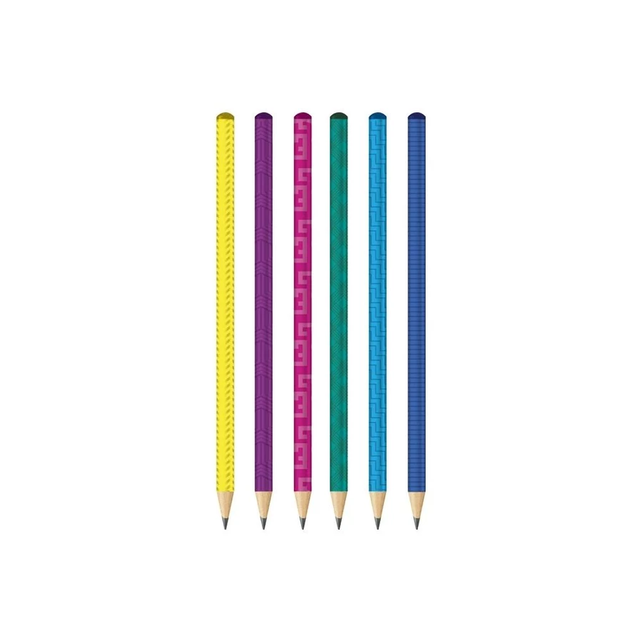 *60637 GRAFIT Connect HB kerek testű, mintás, metál