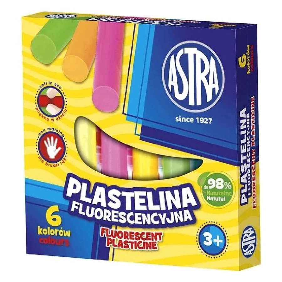 GYURMA 6 szines ASTRA fluoreszkáló
