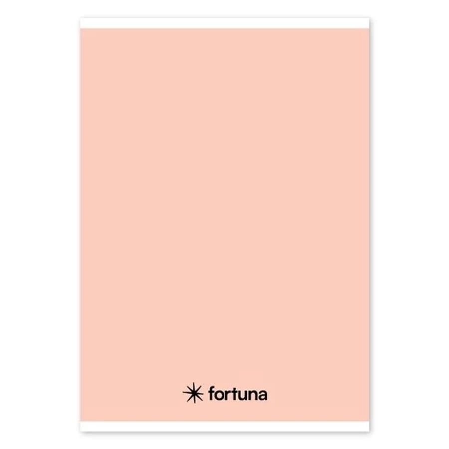 *60735 FÜZET A5 FORTUNA Monocromo vonalas pasztell színek 32 lapos
