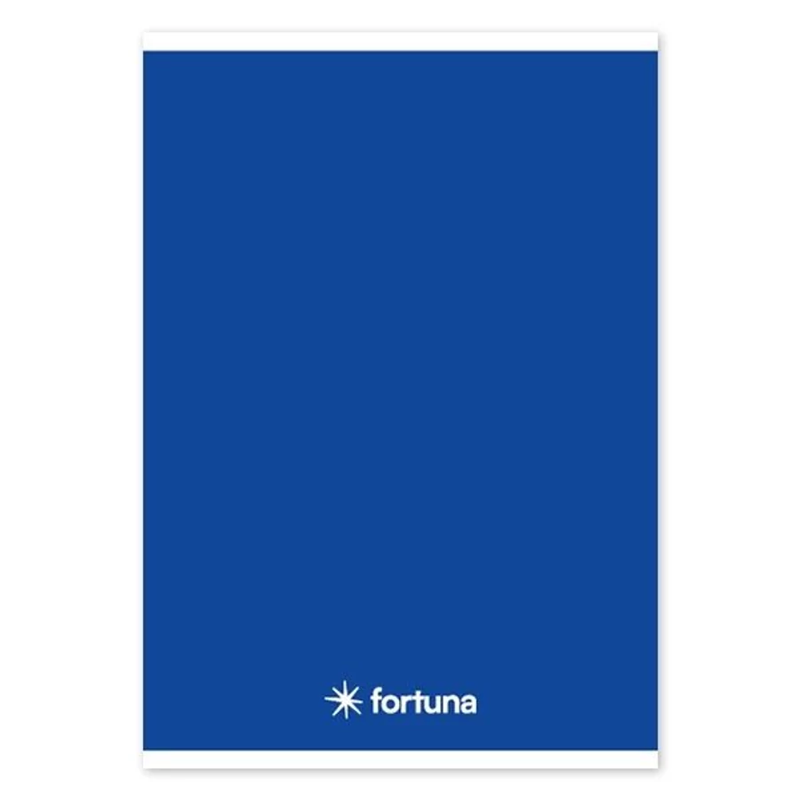 FÜZET A5 FORTUNA Monocolor vonalas élénk színek 32 lapos (sötétkék, 01.02075)