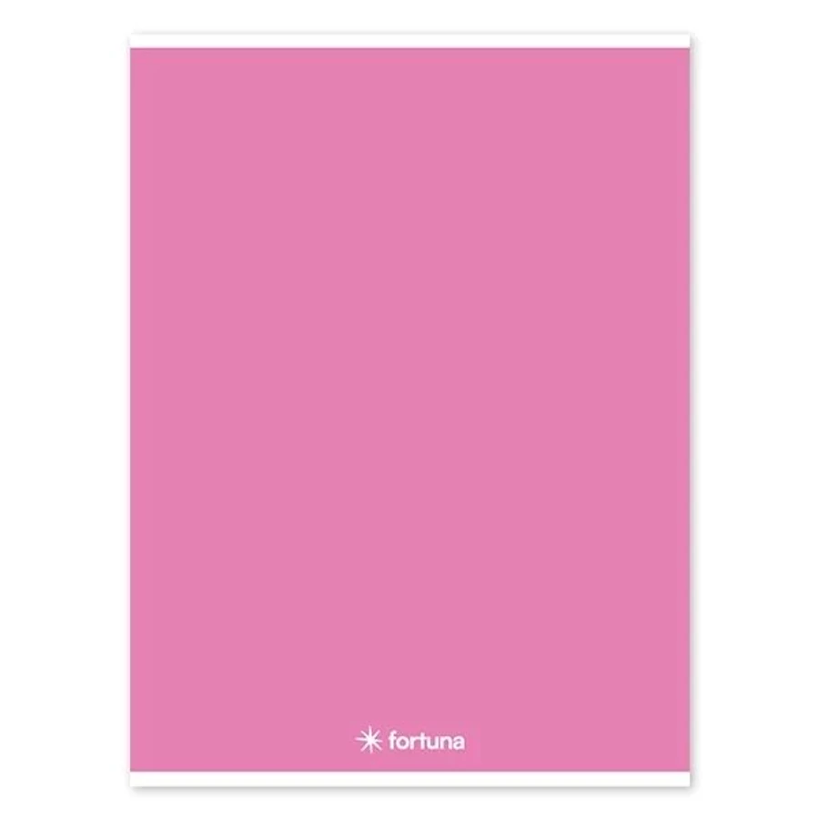 FÜZET A4 FORTUNA Monocolor élénk szín vonalas 32l vegyes szín (rózsaszín, 01.02102)