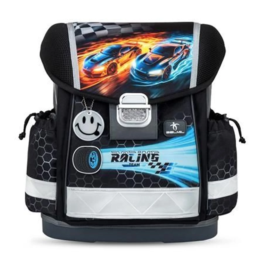 Iskolatáska Belmil Classy merev falú  403-13/25 (Race it, BL40313AG65F)