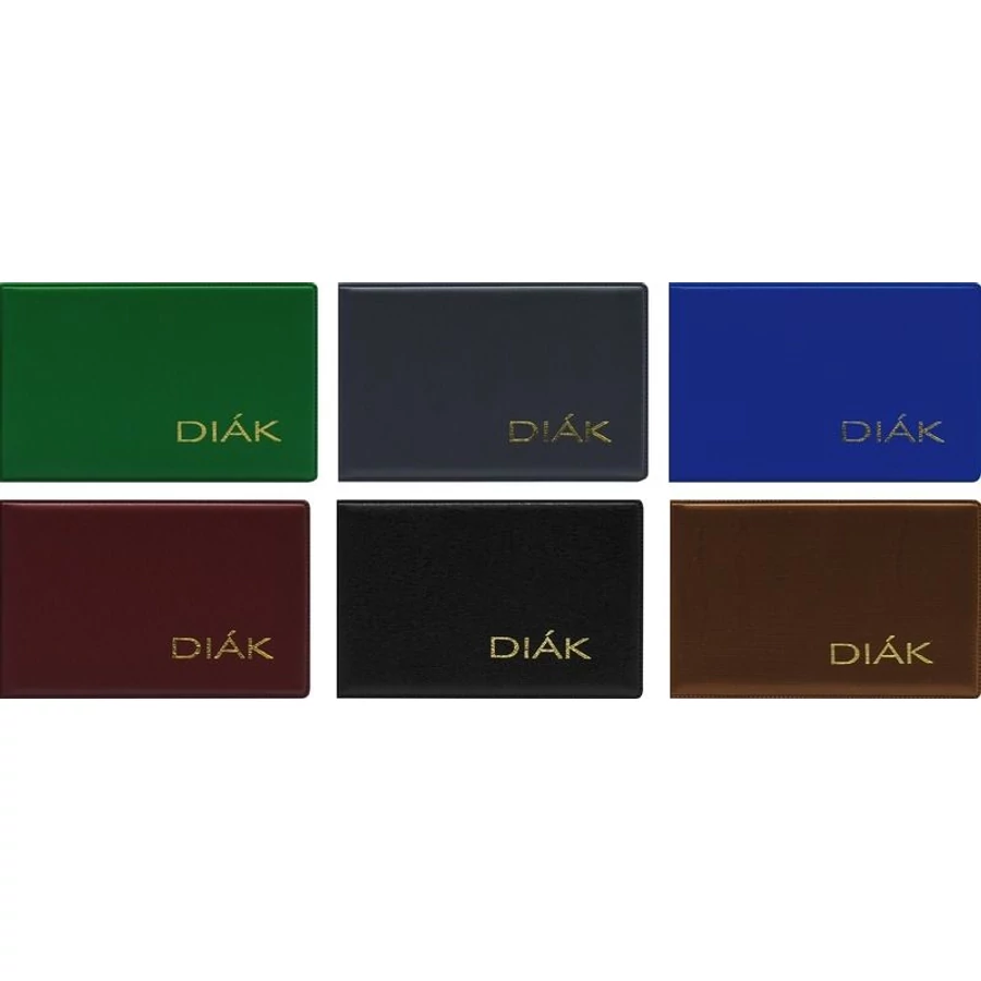 DIÁKIGAZOLVÁNY TARTÓ PVC fekvő, kemény T-Creatív 4 tasakos egyszínű