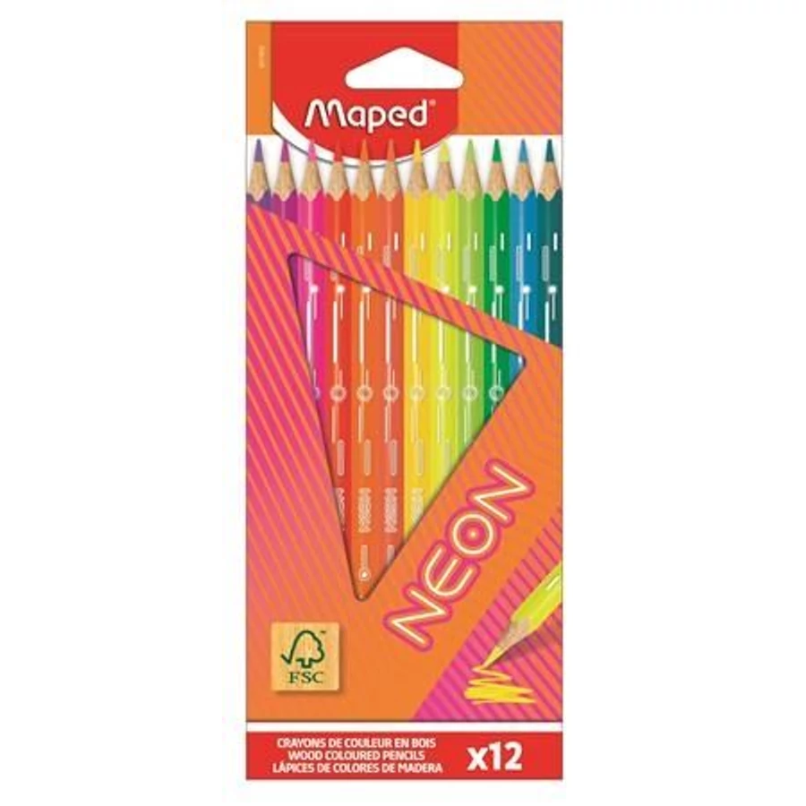 *60907 SZÍNES CERUZA 12 MAPED