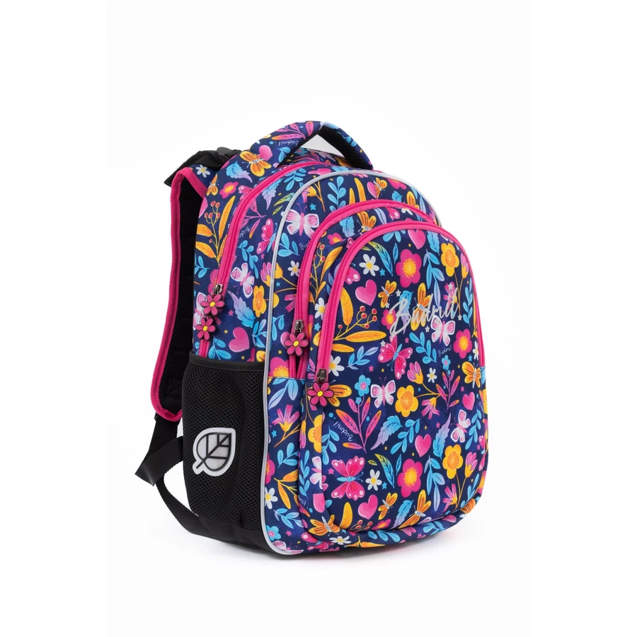 *60934 Hátitáska BUDMIL ergonómiai Balbea 10220013/S16 virágos