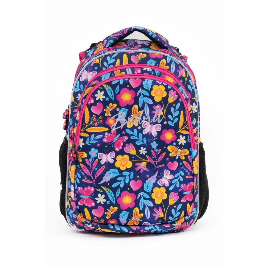 *60934 Hátitáska BUDMIL ergonómiai Balbea 10220013/S16 virágos