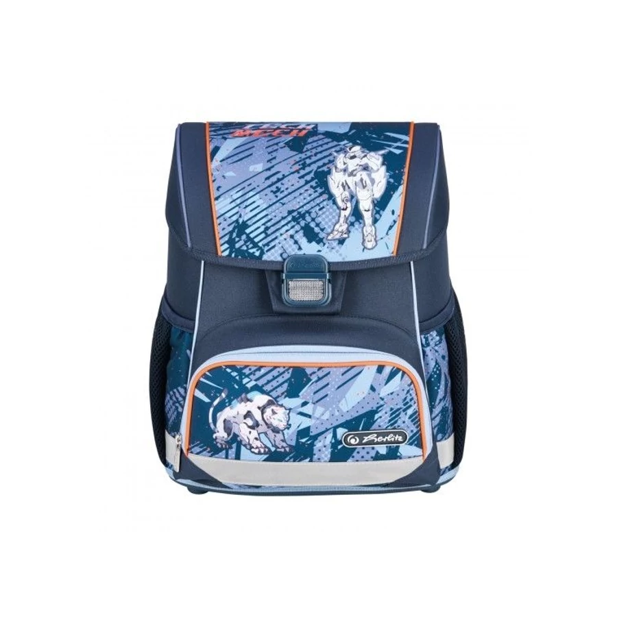 *61047 Iskolatáska HERLITZ Loop üres Tech Mech