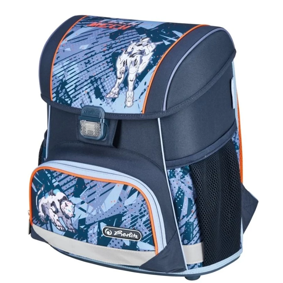 *61047 Iskolatáska HERLITZ Loop üres Tech Mech