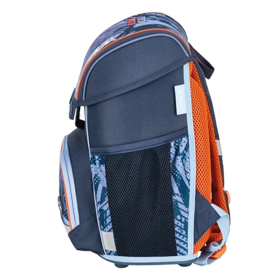 *61047 Iskolatáska HERLITZ Loop üres Tech Mech