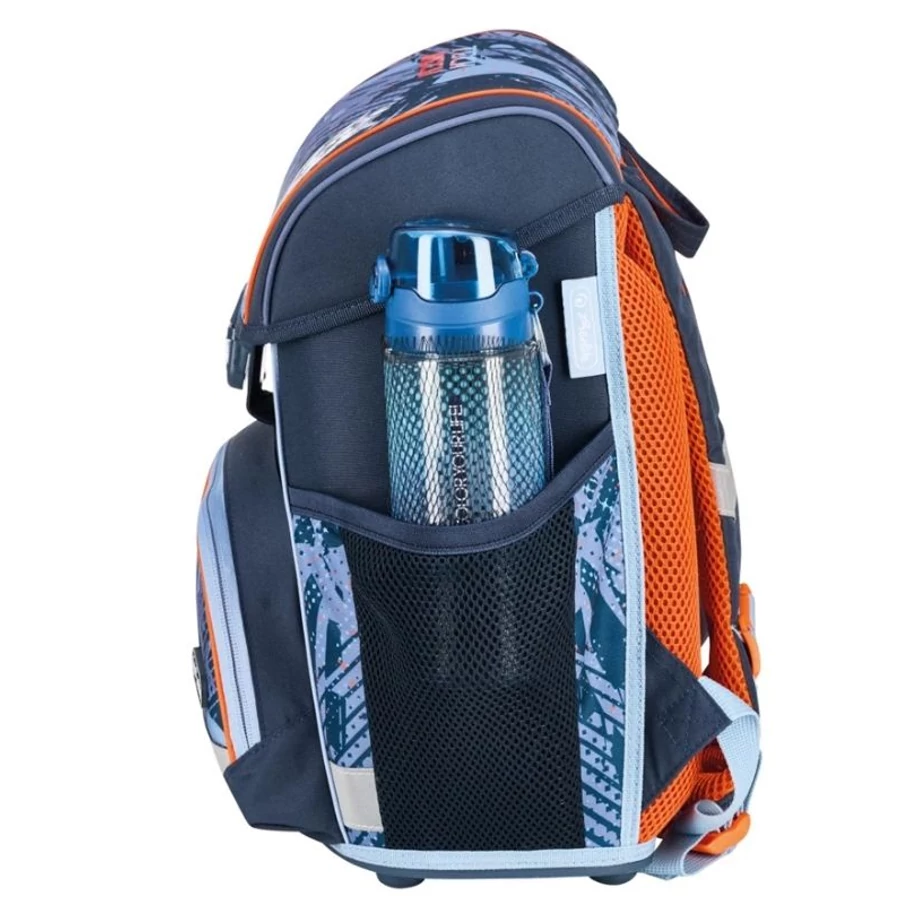 *61047 Iskolatáska HERLITZ Loop üres Tech Mech