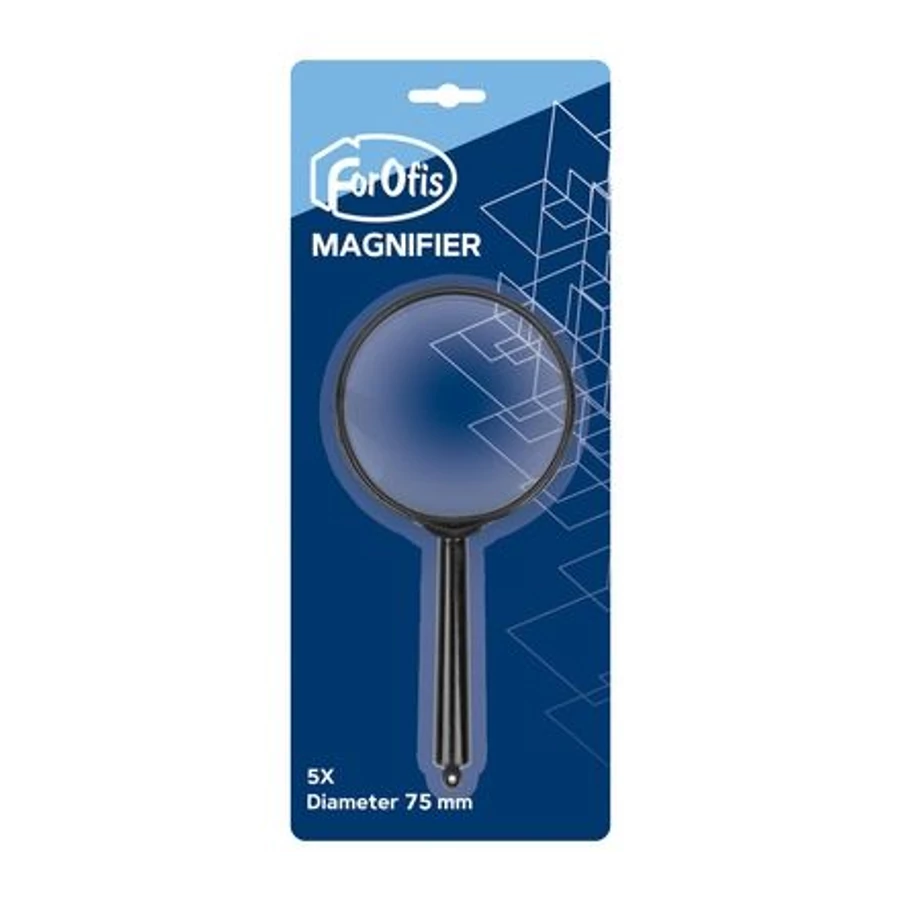 *61148 NAGYÍTÓ műanyag FOROFIS 75mm 5x nagyítás