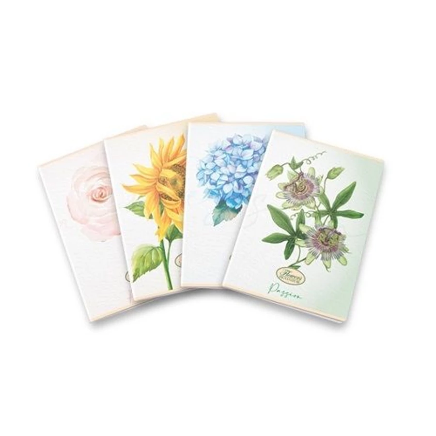 *61171 FÜZET A4 PIGNA kockás 42lap Flower special