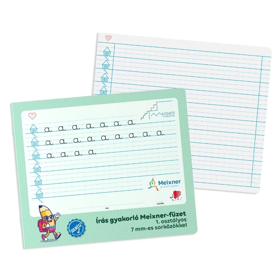 *61308 FÜZET írásgyakorló A4 SÜNI Sulikész 1.oszt Meixner-féle fekvő