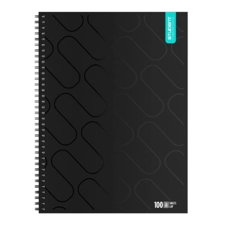 *61310 FÜZET spirál A4 ICO Student Prémium kockás  100l