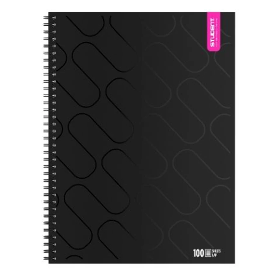*61310 FÜZET spirál A4 ICO Student Prémium kockás  100l