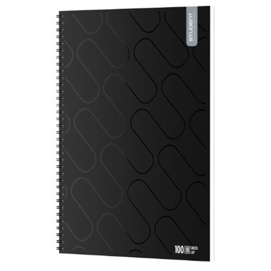 *61310 FÜZET spirál A4 ICO Student Prémium kockás  100l