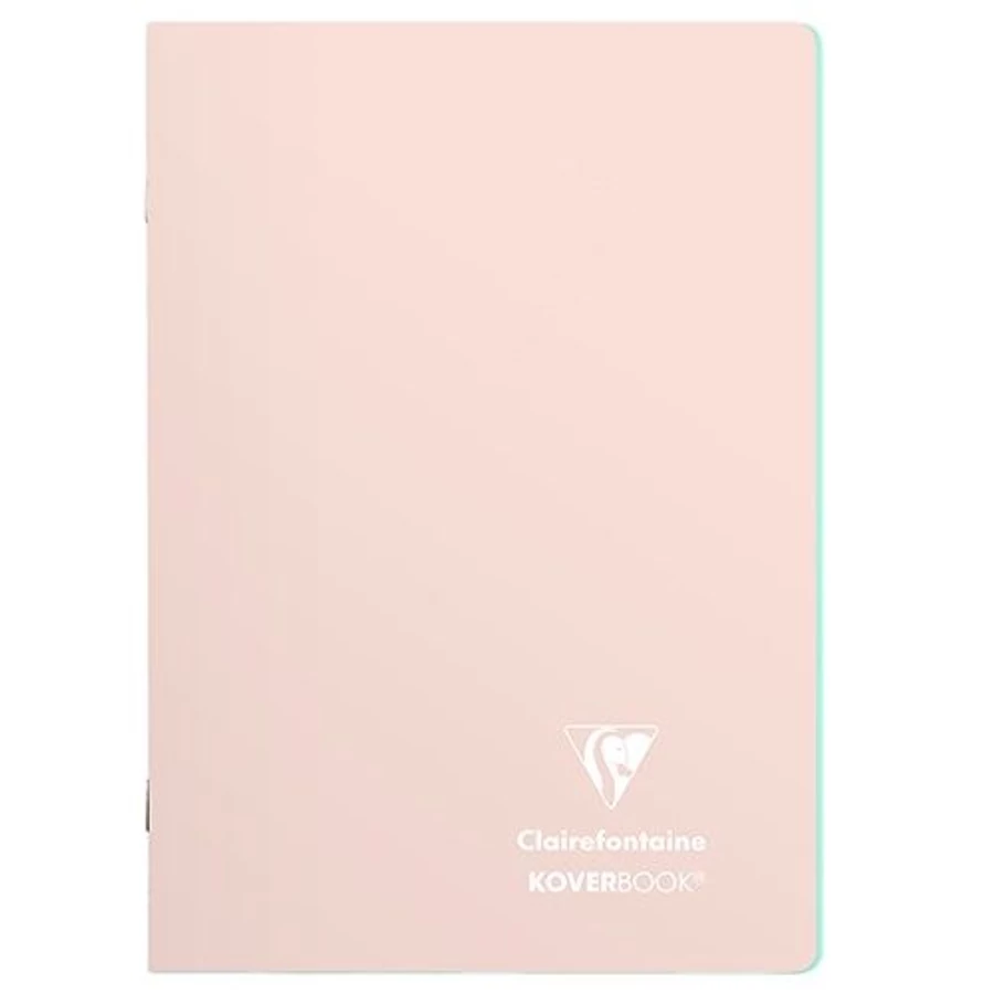 *61321 FÜZET A5 Clairefontaine Koverbook Blush PP vonalas 48lap