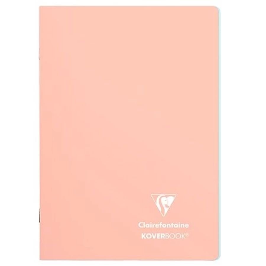 *61321 FÜZET A5 Clairefontaine Koverbook Blush PP vonalas 48lap