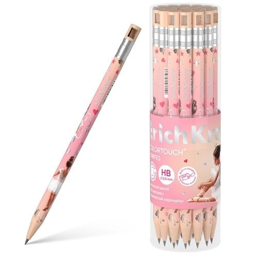 *61323 NYOMÓSIRON 2mm ErichKrause Balerina Pointes kupakhegyezővel