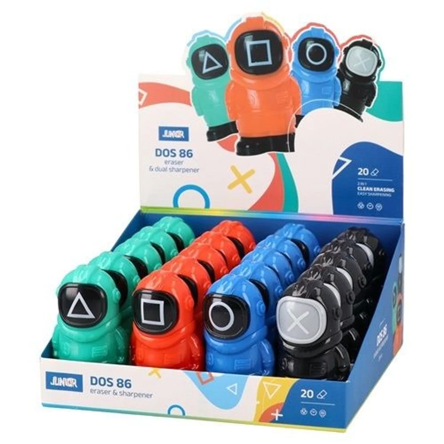 *61327 HEGYEZŐ+radír Junior Dos 86 2-es tartályos 130507