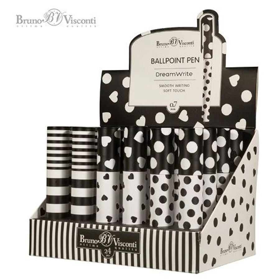 *61328 GTOLL Bruno Visconti DreamWrite - Flora Black&White  0,7mm kék