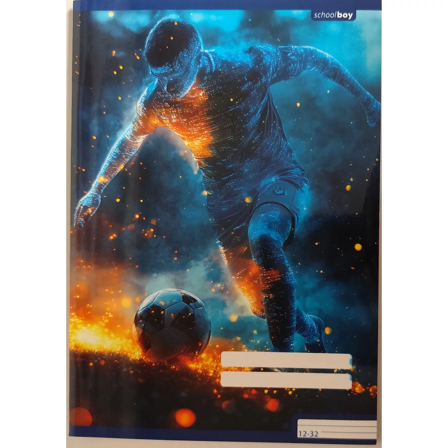 *61359 FÜZET A5 pd  3.oszt. 12-32 School Boys Footballer