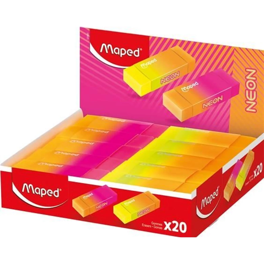 *61368 RADÍR MAPED "Neon" színes papírtokban