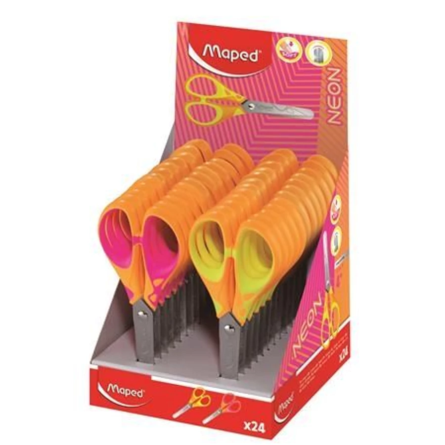 *61369 OLLÓ 13cm MAPED "Soft Neon"  iskolai