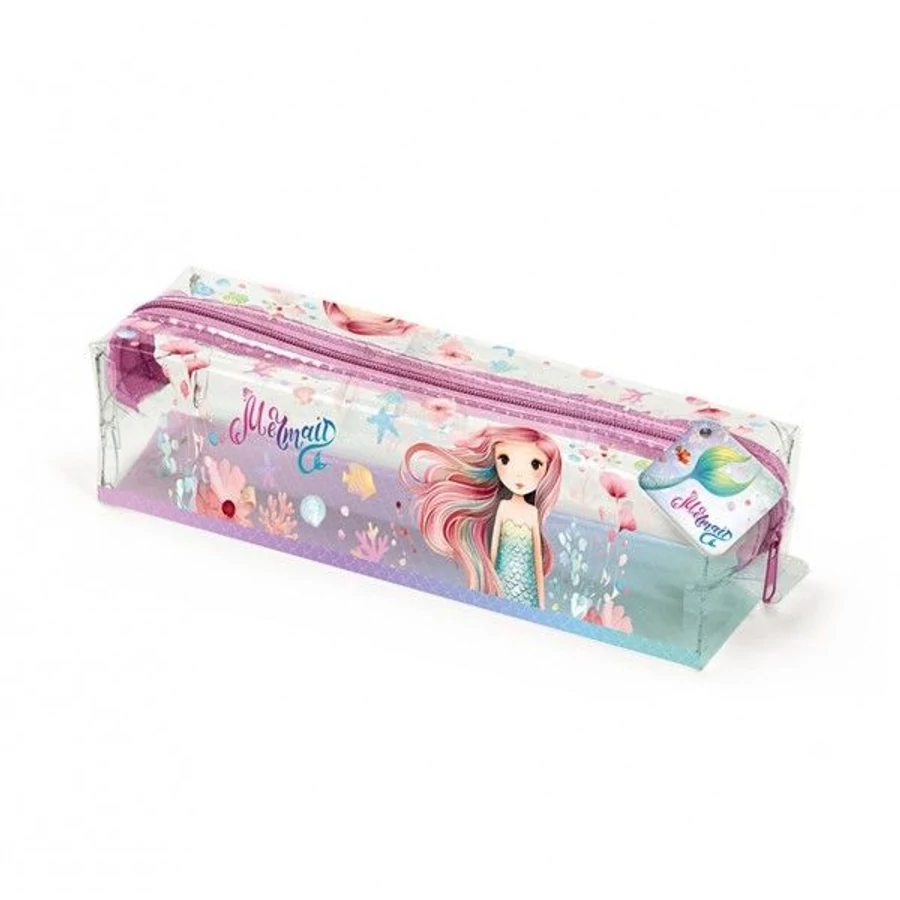 *61374 TOLLTARTÓ neszeszer ARGUS henger átlátszó, mintás