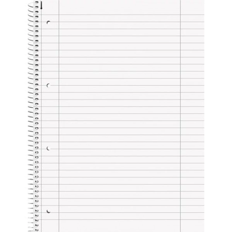 *61375 FÜZET spirál A4 BRUNNEN vonalas perf., lyukasztott 80lap Leveles