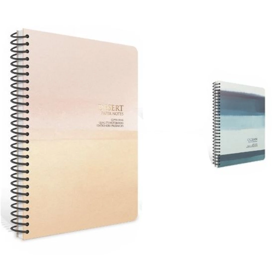 *61406 FÜZET spirál A4 GIPTA Papernotes vonalas PP 80l   6376