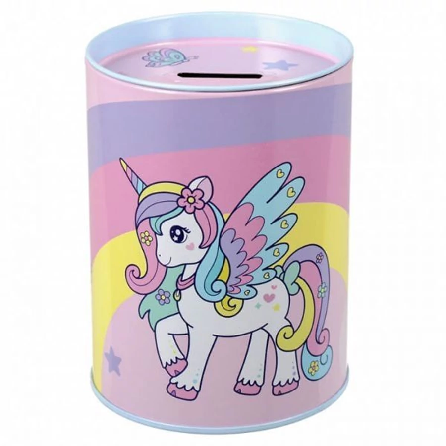 *61527 PERSELY fém STARPAK Unikornis  12*8cm