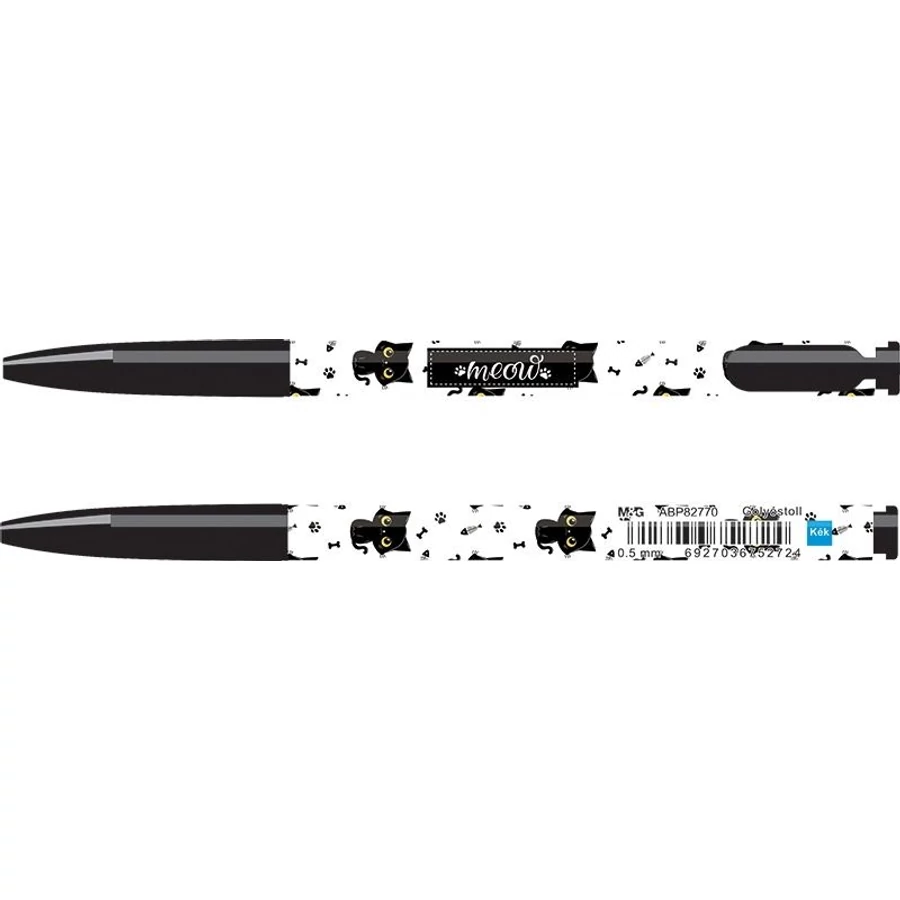 *61600 GTOLL M&G Meow'25 nyomógombos ABP82770  0.5mm