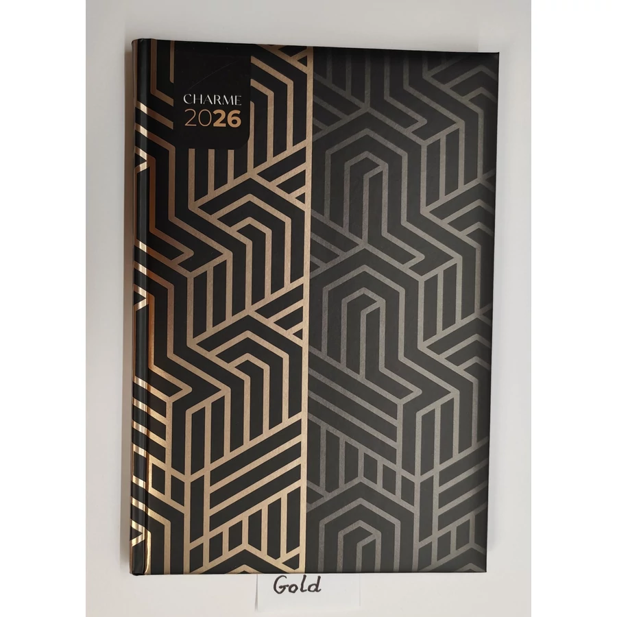 *61672 HATÁRIDŐNAPLÓ 2026 B5 heti Period Charme