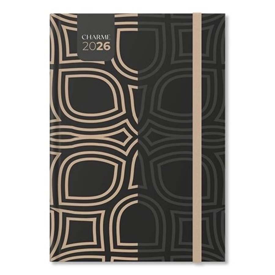 *61699 HATÁRIDŐNAPLÓ 2026 A5 napi Period Charme