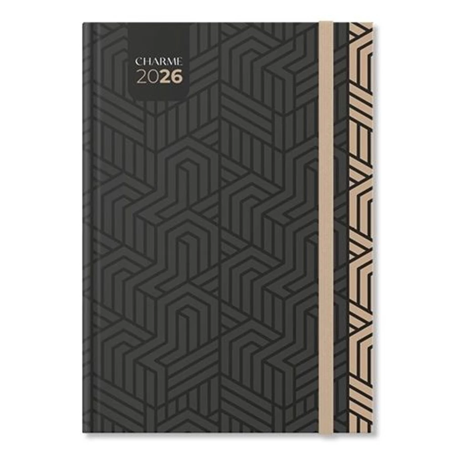 *61699 HATÁRIDŐNAPLÓ 2026 A5 napi Period Charme