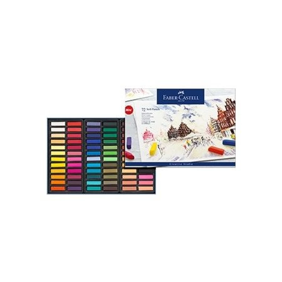 *61980 PASZTELLKRÉTA 72  FABER CASTELL mini/feles/ 128272