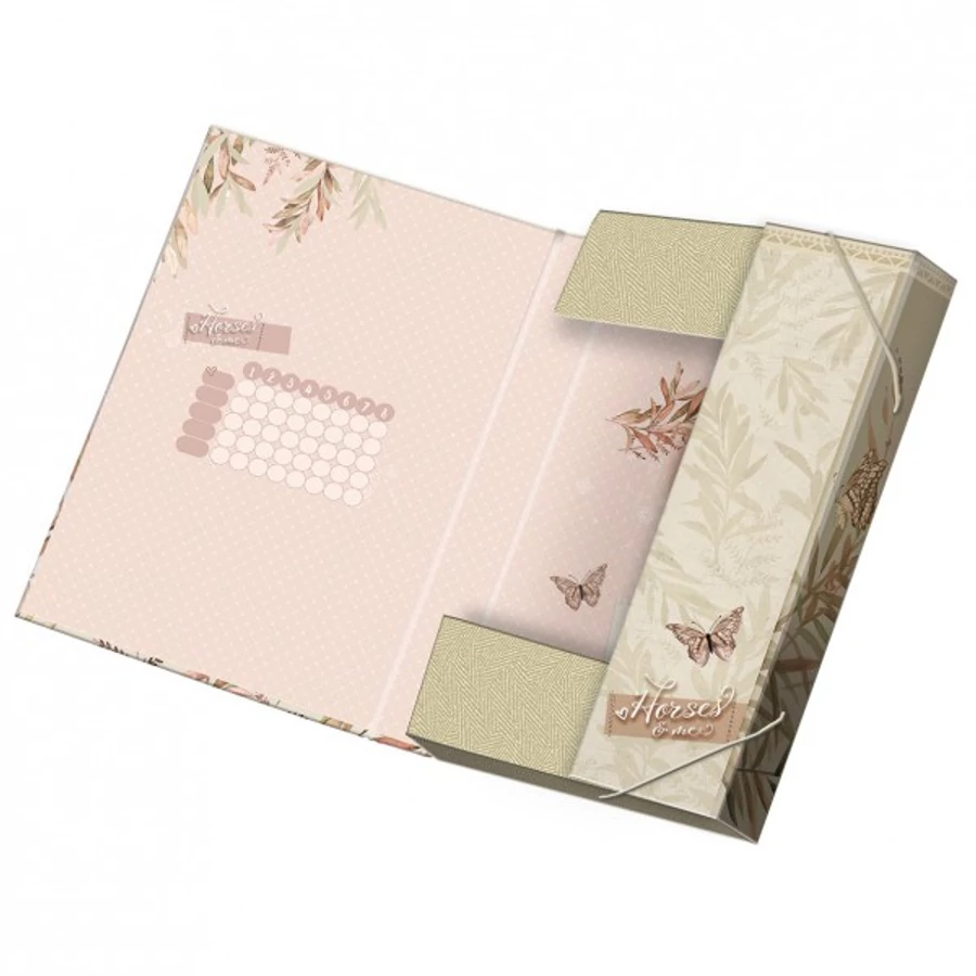 FÜZETBOX A5 ARGUS vegyes minták 1241-03.. (Lovak és én, 252471544)