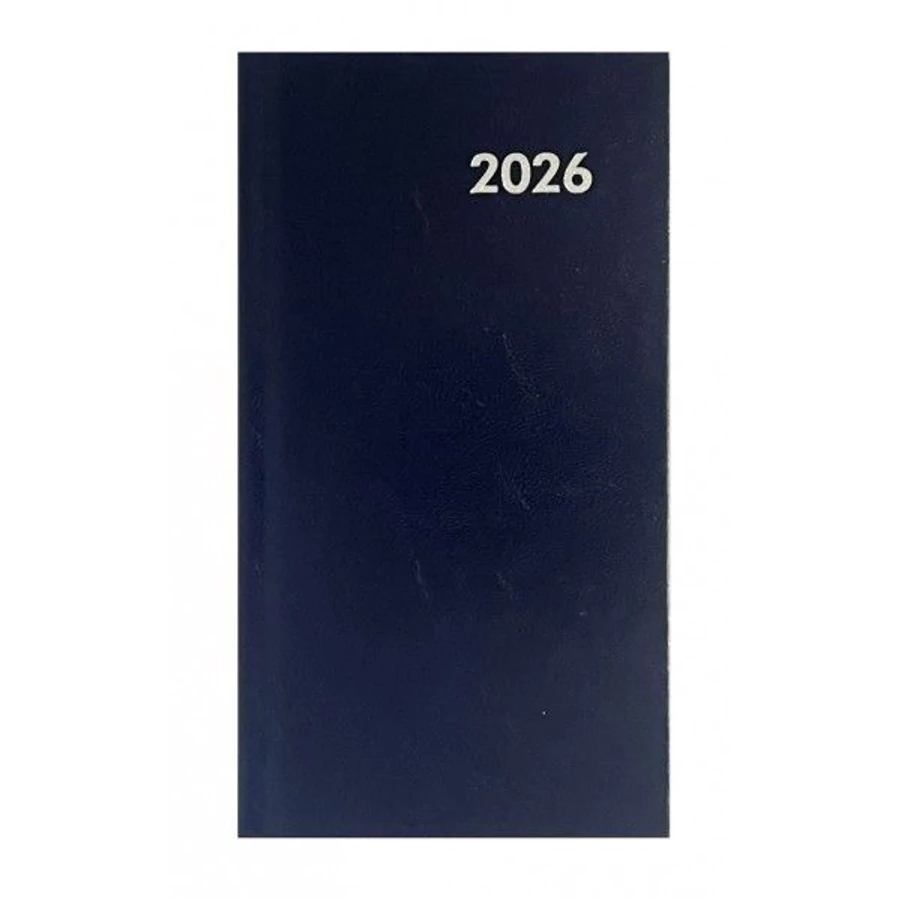 *10041 ZSEBNAPTÁR 2026 heti haránt Szekszárd fekvő standard