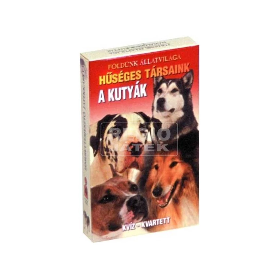 KÁRTYA kvartett Földünk állatvilága KVIZ (A kutyák)