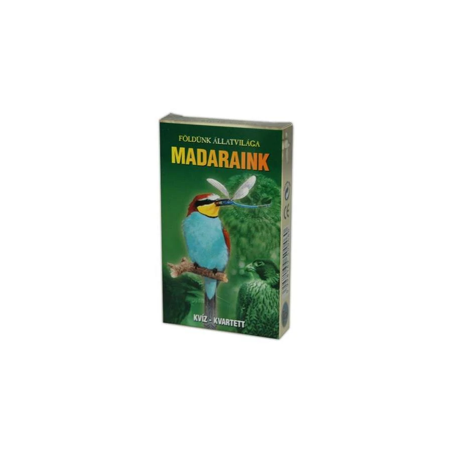 KÁRTYA kvartett Földünk állatvilága KVIZ (Madaraink)