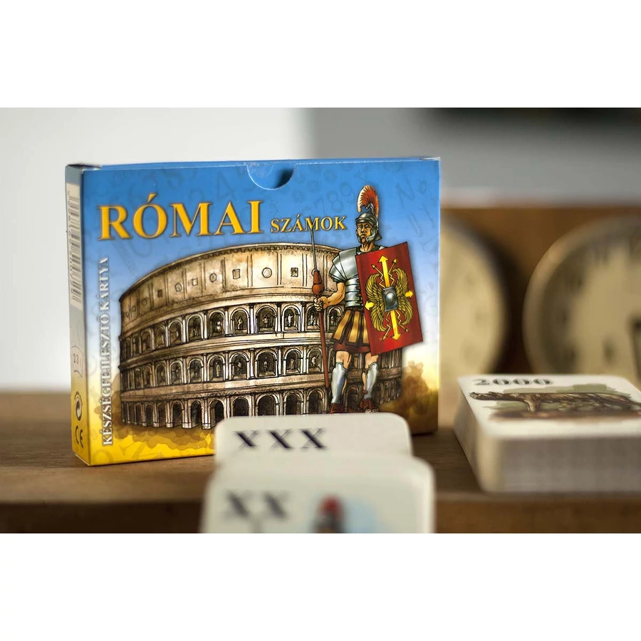 KÁRTYA OSZTO-Római számok       KVIZ (Római számok)