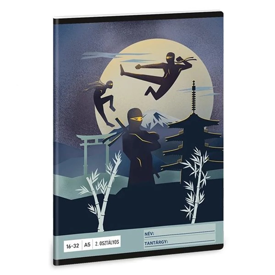 *18354 FÜZET A5 ARS UNA 2.oszt. 16-32 vegyes minta