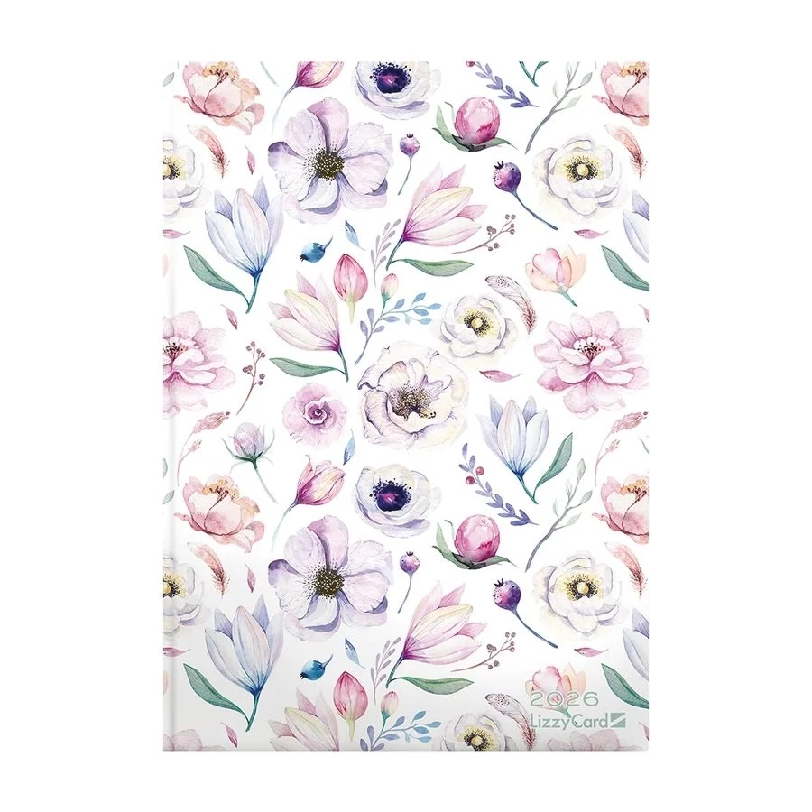 *20212 HATÁRIDŐNAPLÓ 2026 A5 napi  Lizzy  14.8*21cm