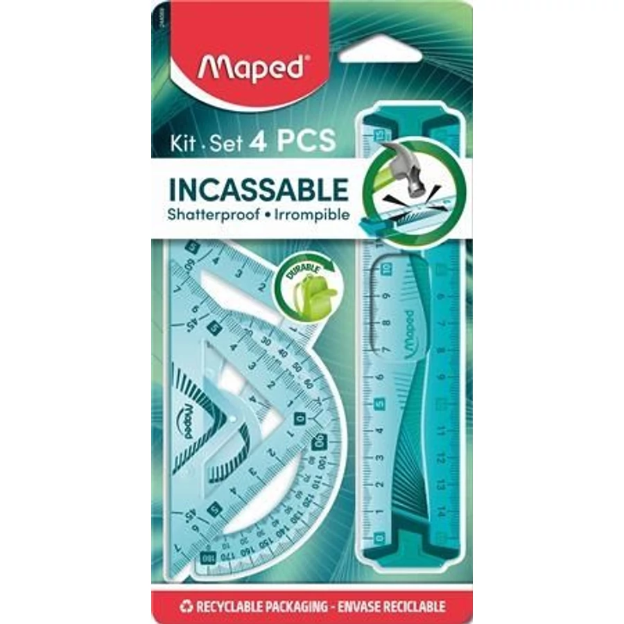 VONALZÓ készlet 4db MAPED Flex mini hajlitható