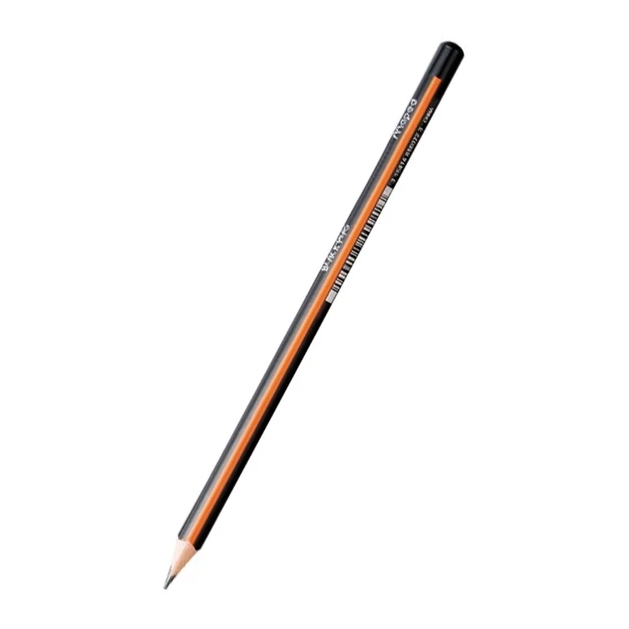GRAFIT MAPED 2B Black'peps háromszögü