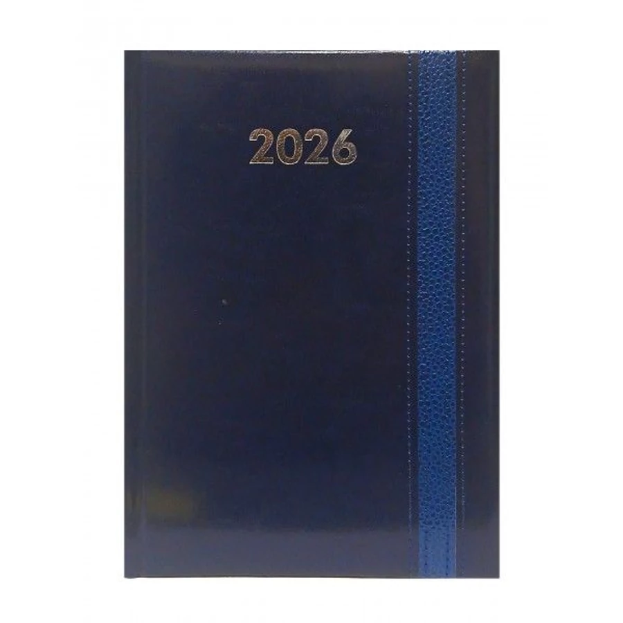 *25159 HATÁRIDŐNAPLÓ 2026 A5 napi Szekszárd varrott Rebel agenda