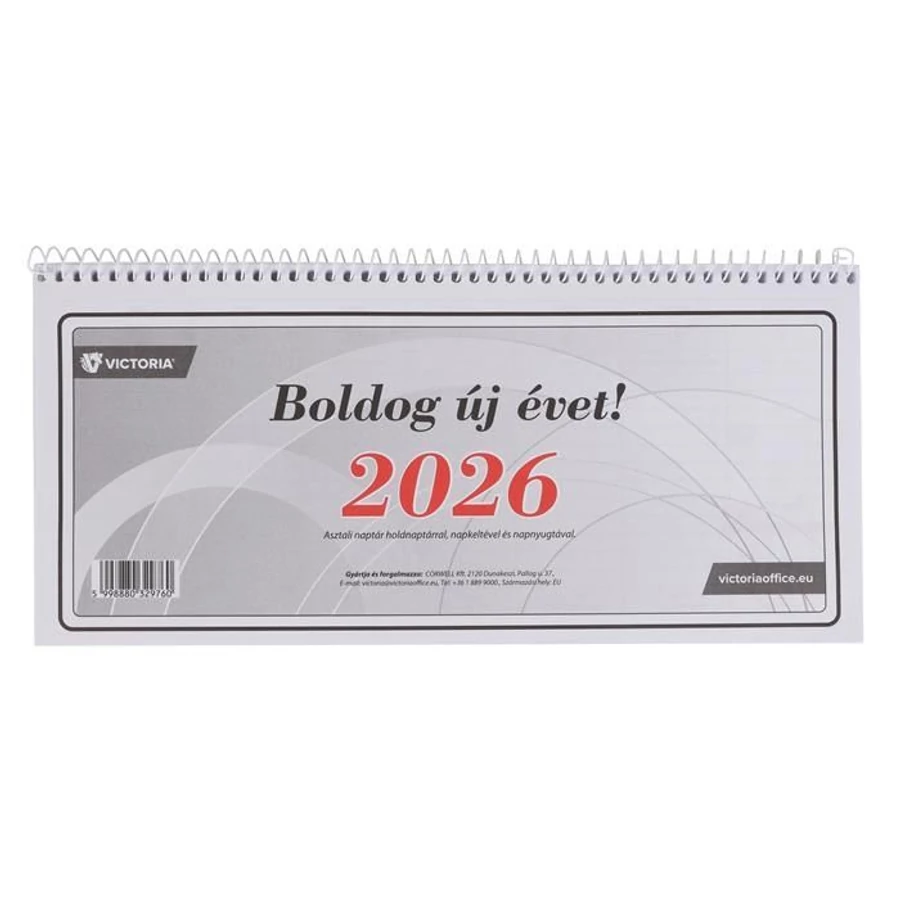 *25354 NAPTÁR asztali  24 Victoria 2026